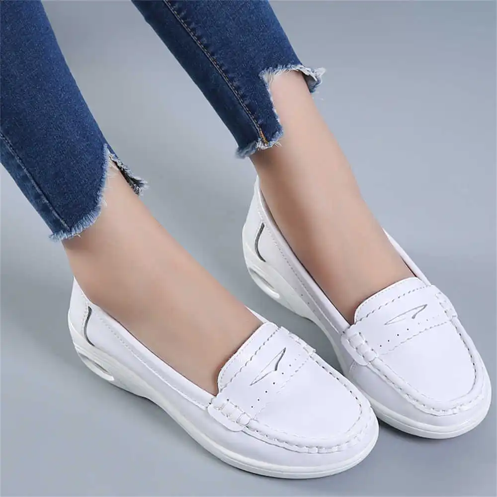 Outdoor Lighting Design Ideas - Thick Sole Slipon White Trainers For