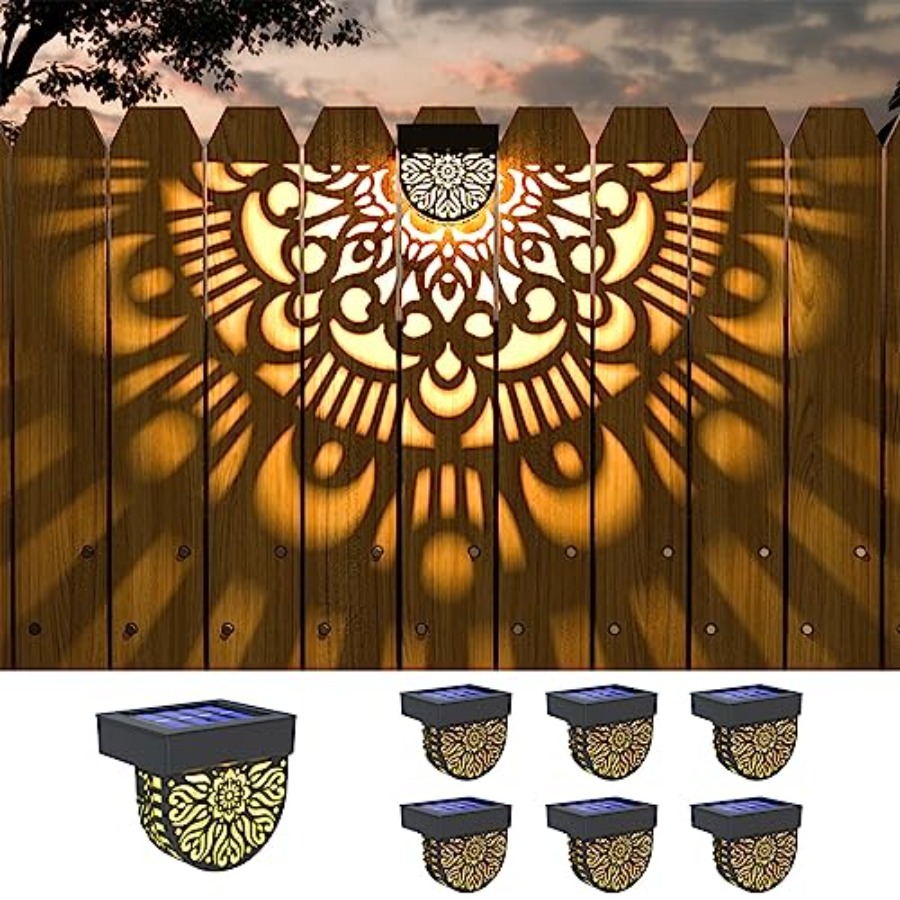 Deck Step Light - Solar Fence Lights Outdoor Wall Lights