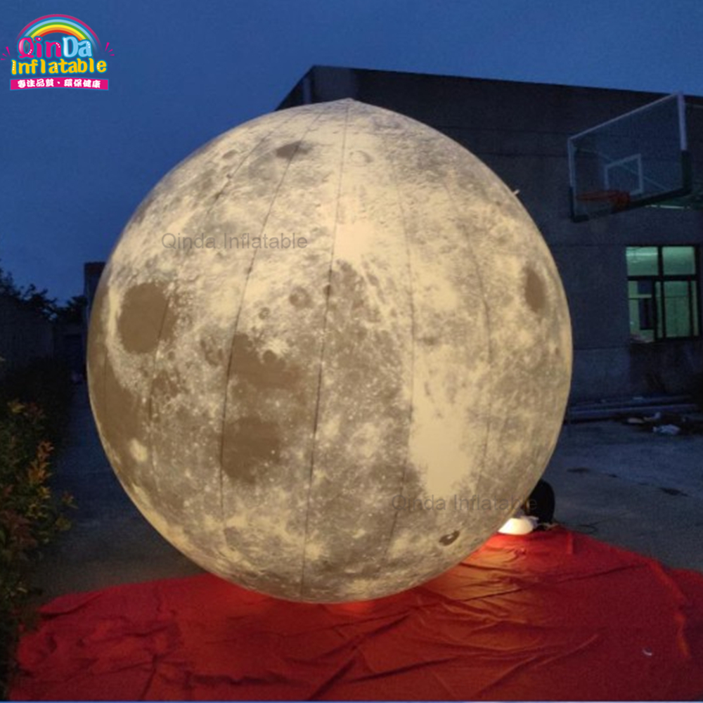 Outdoor Lighting Rental - Concert Decorative Giant Inflatable Lighting Moon