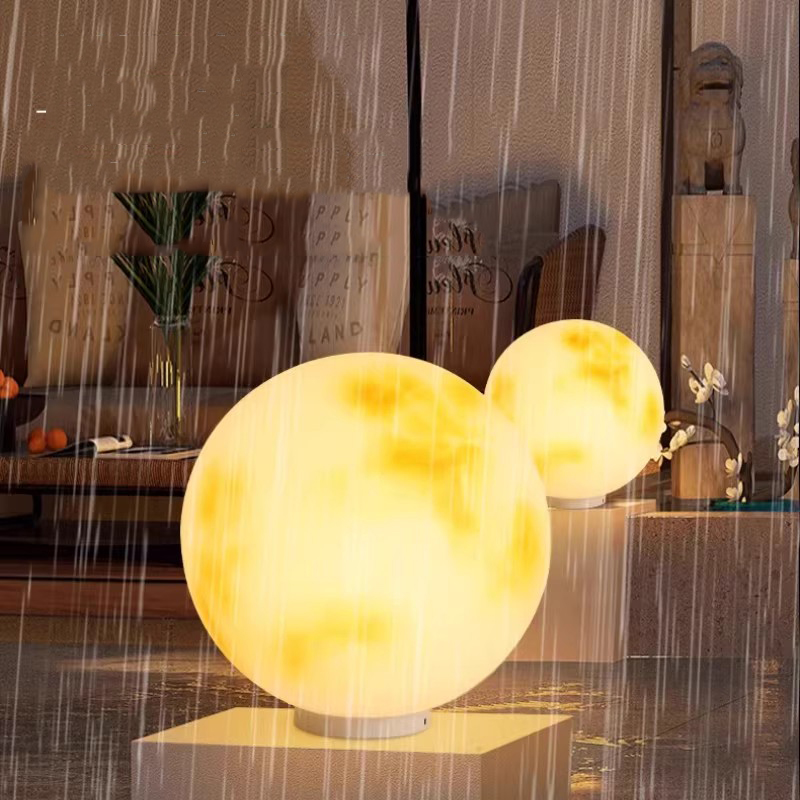 Outdoor Lighting Art - Circle Art Outdoor Light Luxury Modern
