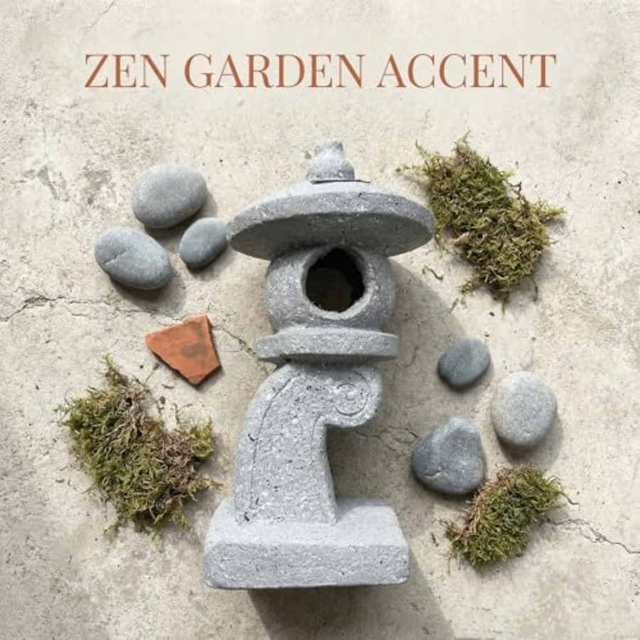 14'' High Asian Solar-Powered  – Outdoor Zen Lighting Bewertung und Preis