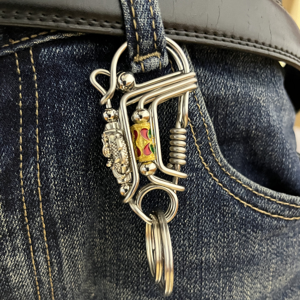 Stainless steel Keychains, Han – Outdoor Lighting Art Bewertung und Preis