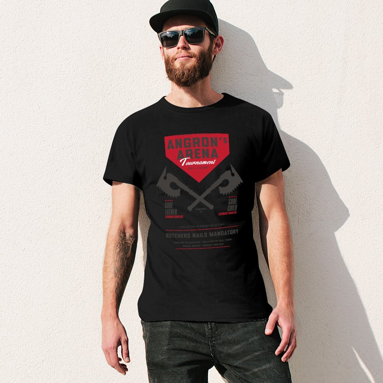 Angron's Arena (light) T-Shirt – Outdoor Lighting Not Working Bewertung und Preis