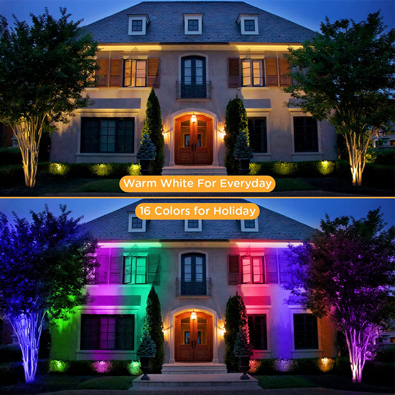 RGBW Color Changing Landscape  – Outdoor Lighting Uk Bewertung und Preis