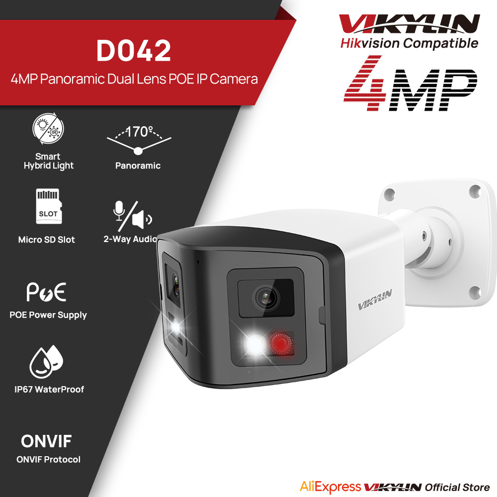 VIKYLIN 170° Panoramic Securit – Outdoor Lighting Mains Powered Bewertung und Preis