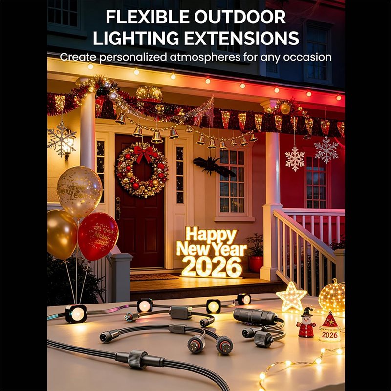 【NEWLY】2 Pack Y-Connector Spli – Outdoor Lighting Govee Bewertung und Preis