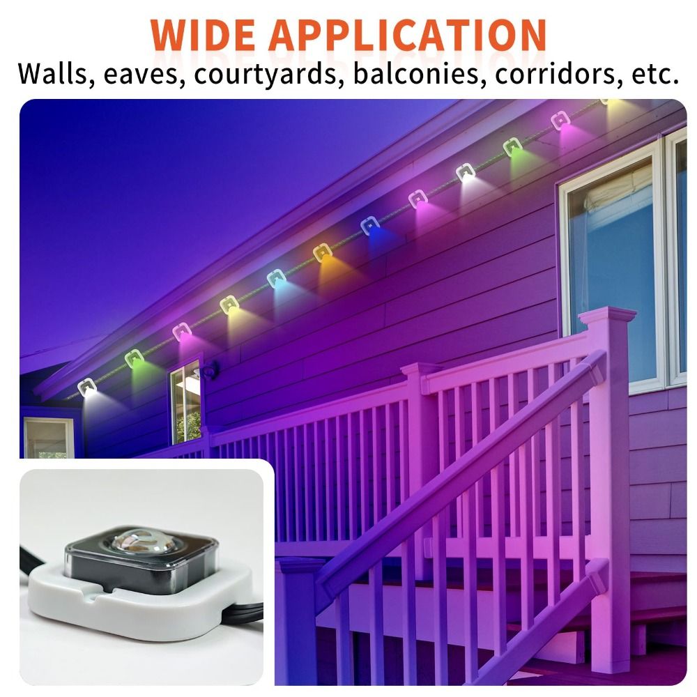 5pcs Weather Resistant LED Bra – Outdoor Lighting Govee Bewertung und Preis