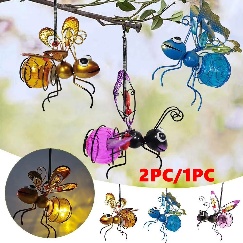 Solar Iron Insect Statue With  – Outdoor Lighting Art Bewertung und Preis