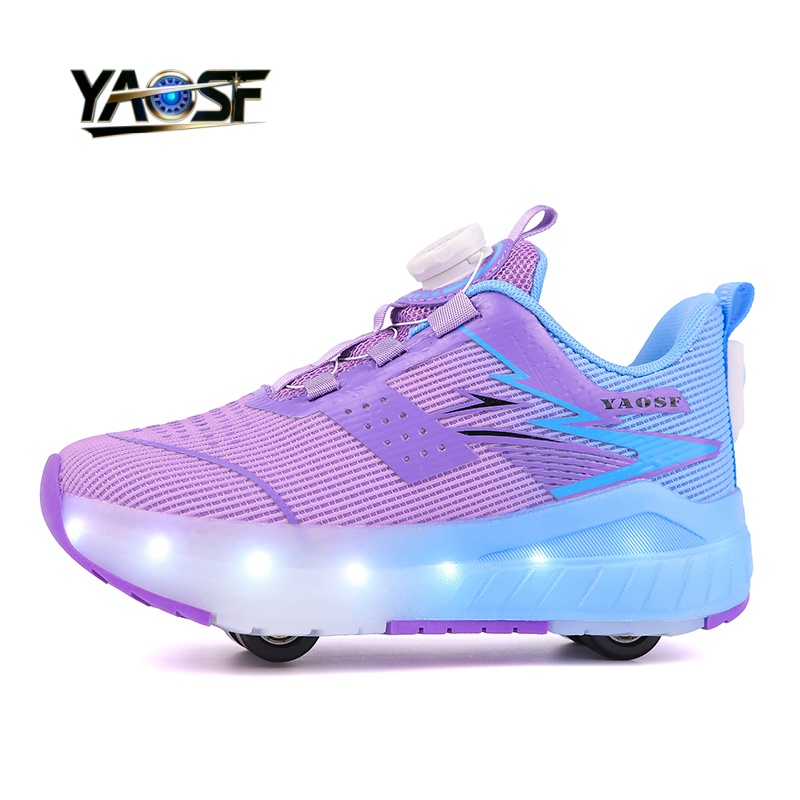 Kids 4-Wheel LED Light Up Shoe – Outdoor Lighting Effects Bewertung und Preis