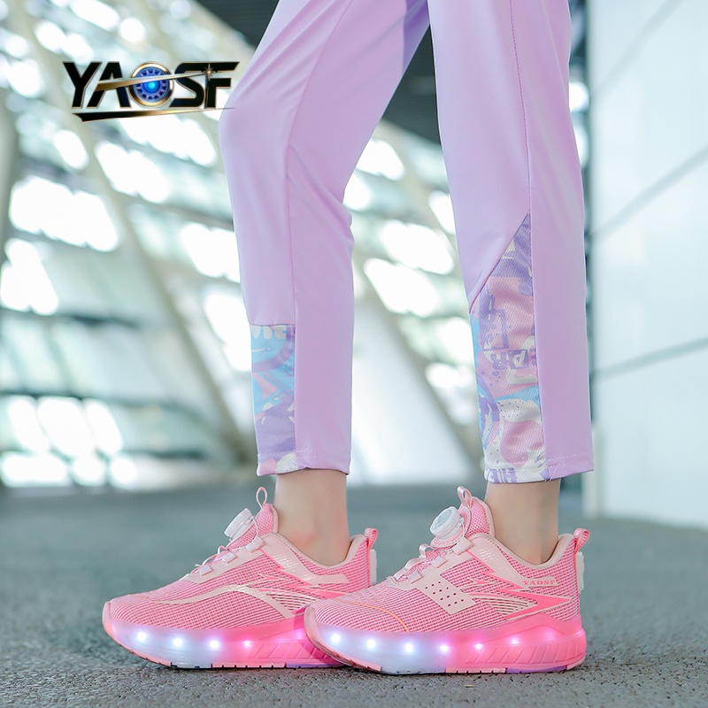 Kids 4-Wheel LED Light Up Shoe – Outdoor Lighting Effects Bewertung und Preis