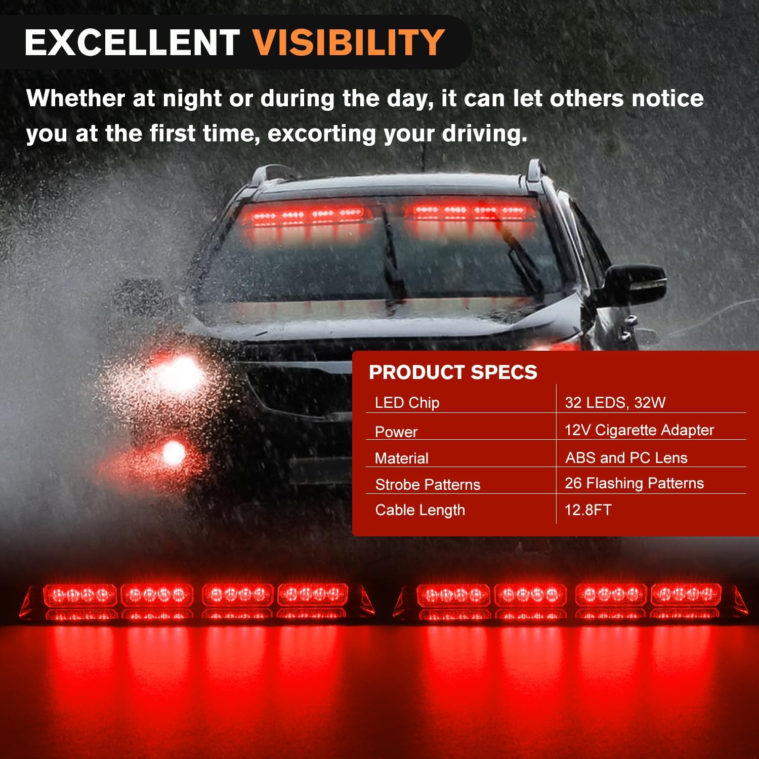 Nilight 32LED Emergency Dash S – Deck Step Light Bewertung und Preis