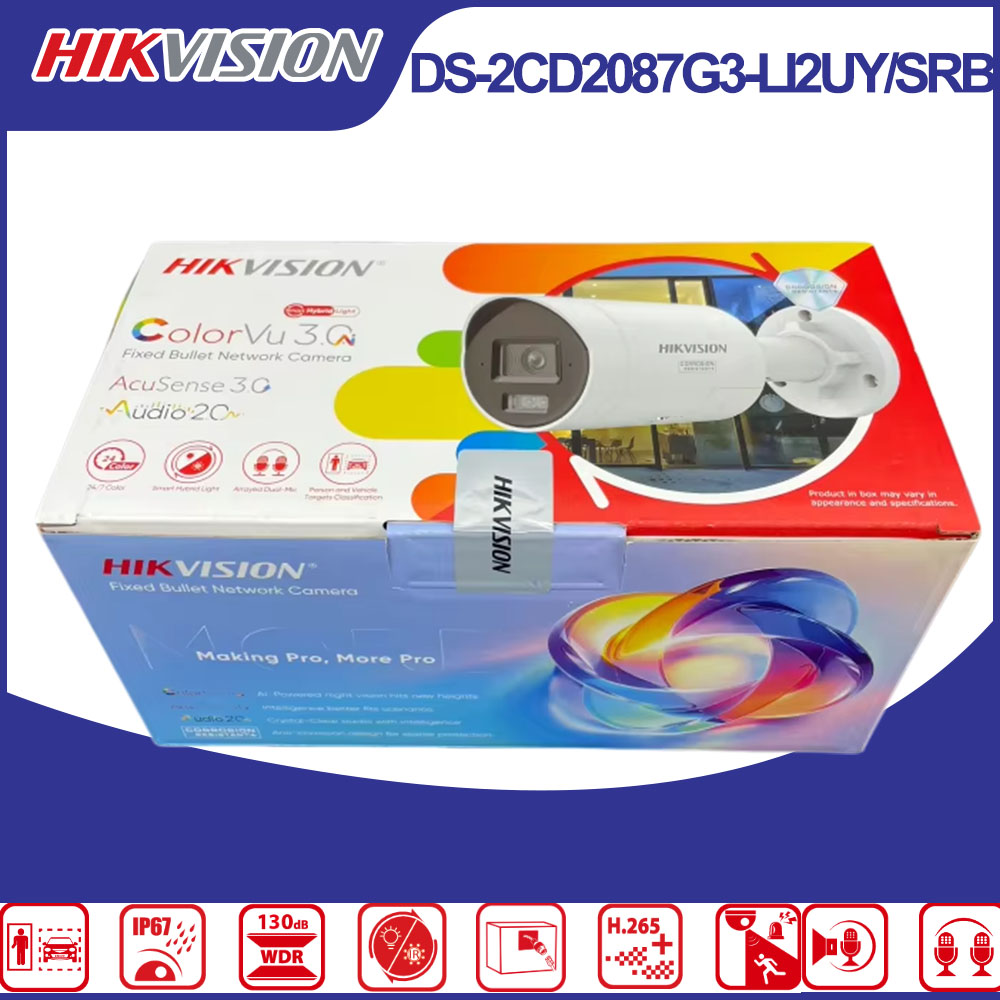 Hikvision DS-2CD2087G3-LI2UY/S – Outdoor Lighting Mains Powered Bewertung und Preis