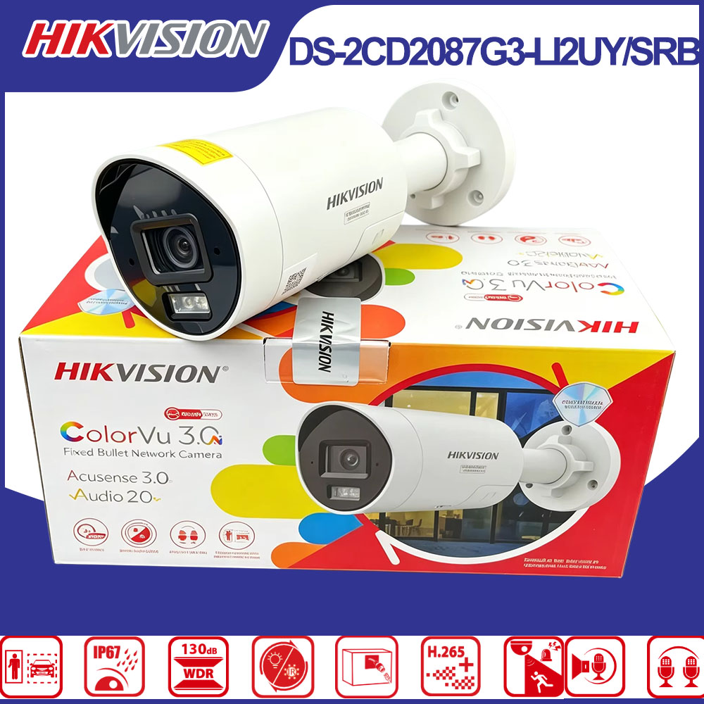 Hikvision DS-2CD2087G3-LI2UY/S – Outdoor Lighting Mains Powered Bewertung und Preis