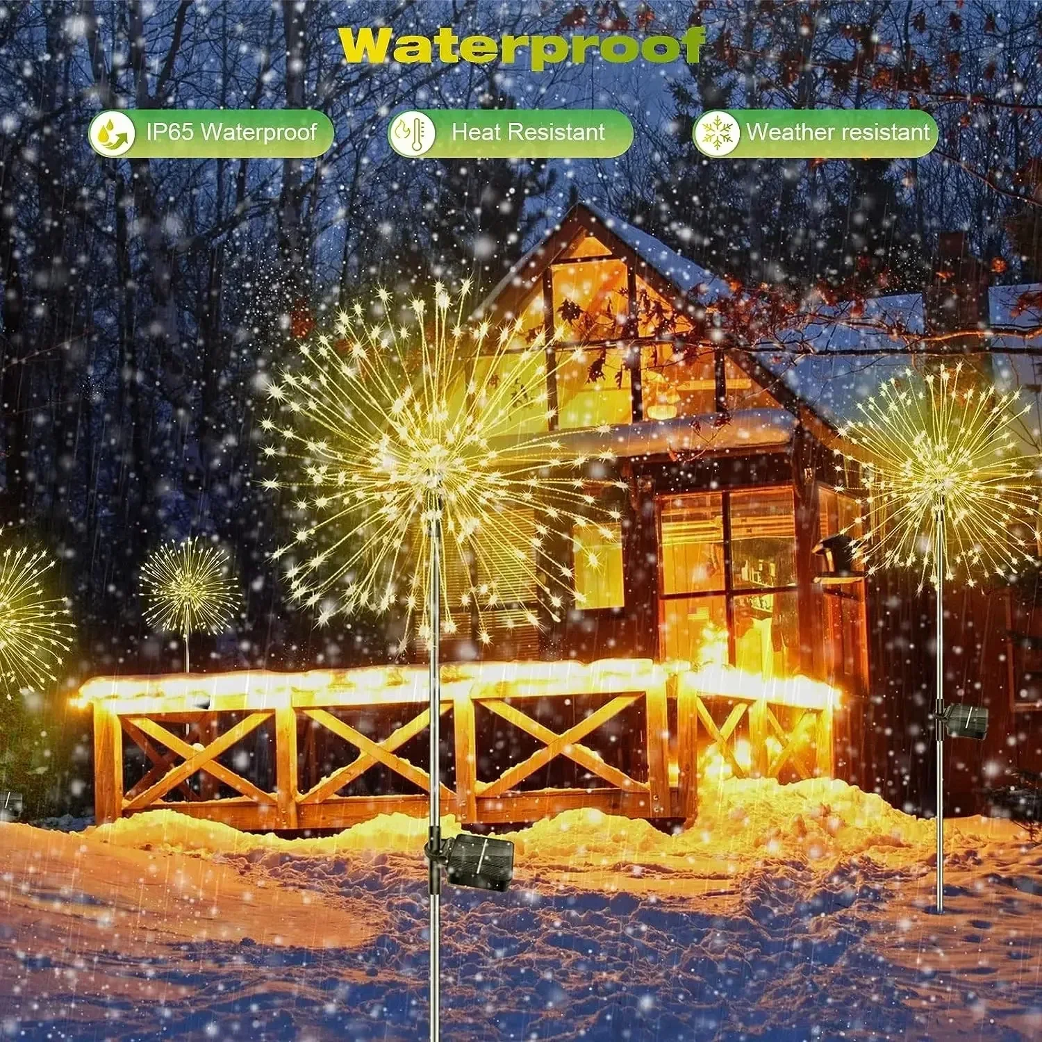 LED Solar Firework Path Lights – Outdoor Lighting Art Bewertung und Preis