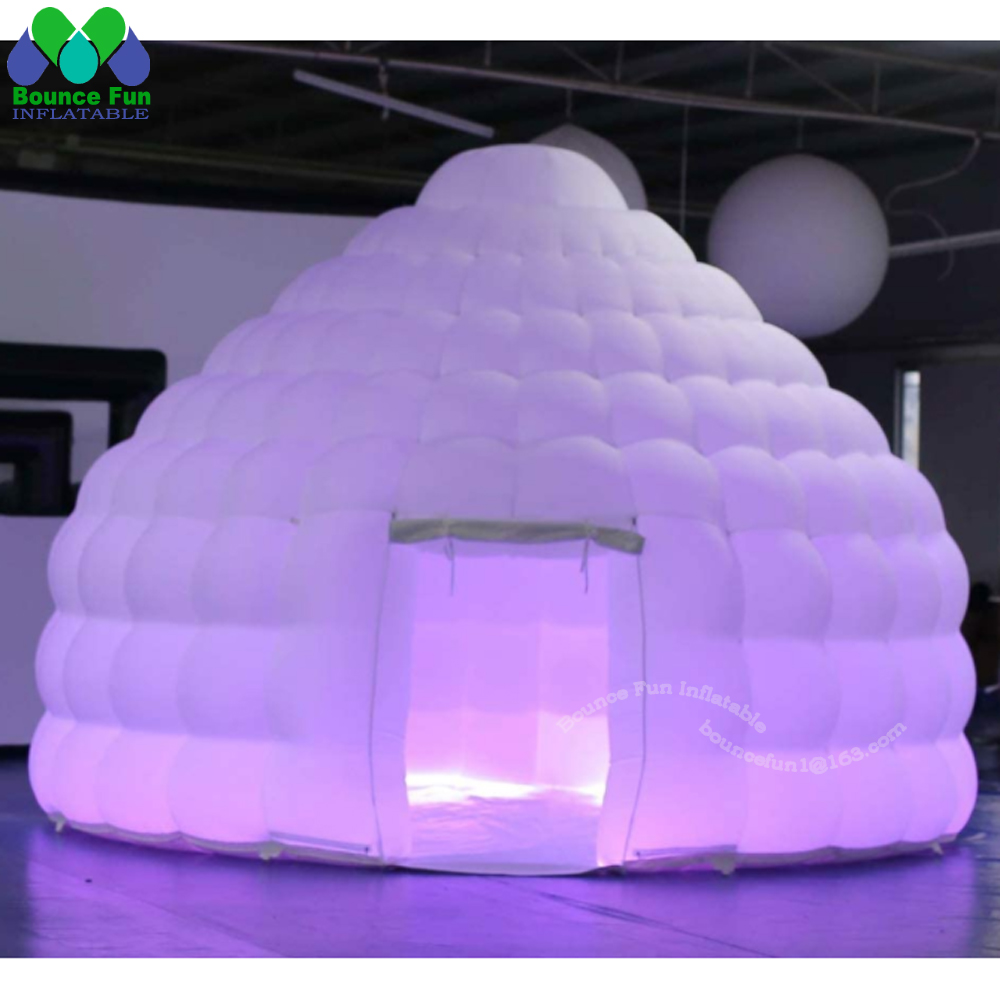 White Inflatable Igloo Dome Te – Outdoor Lighting Rental Bewertung und Preis