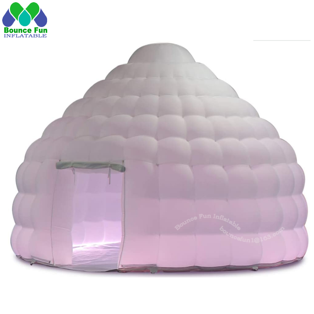 White Inflatable Igloo Dome Te – Outdoor Lighting Rental Bewertung und Preis