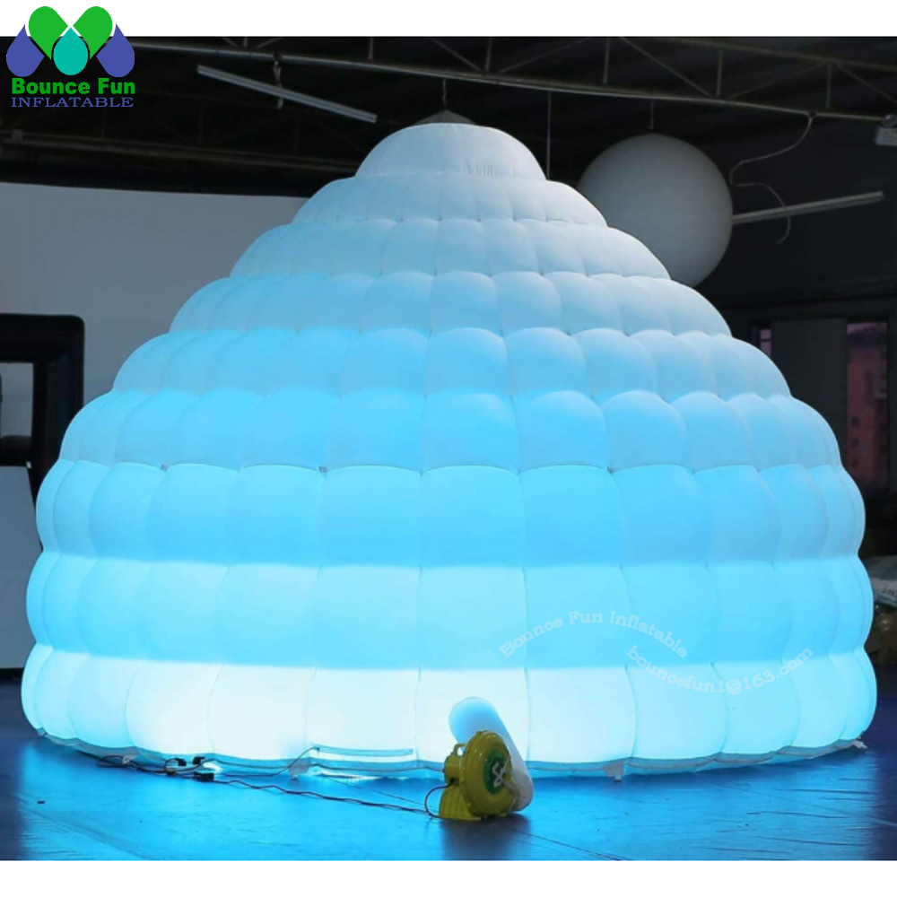 White Inflatable Igloo Dome Te – Outdoor Lighting Rental Bewertung und Preis