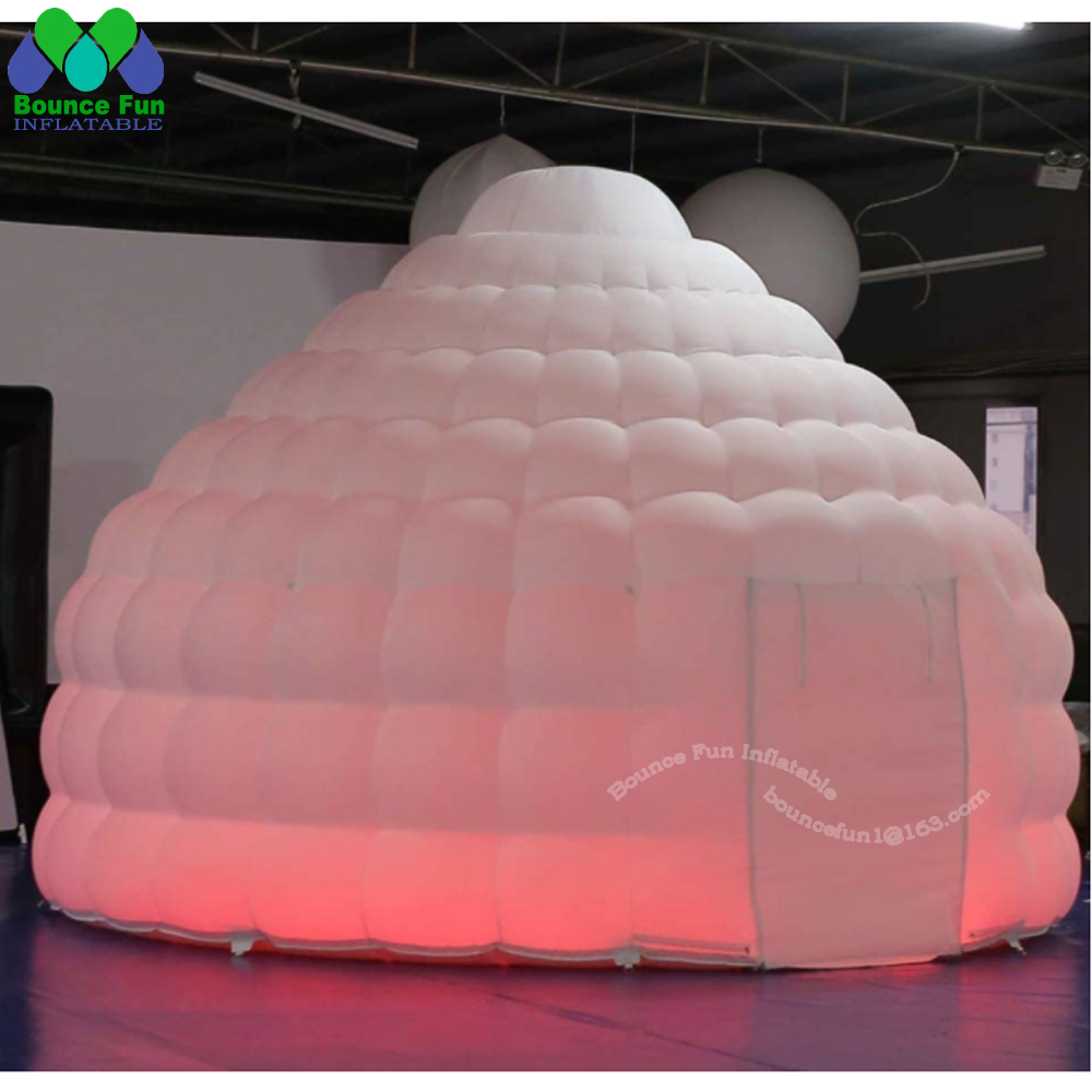 White Inflatable Igloo Dome Te – Outdoor Lighting Rental Bewertung und Preis