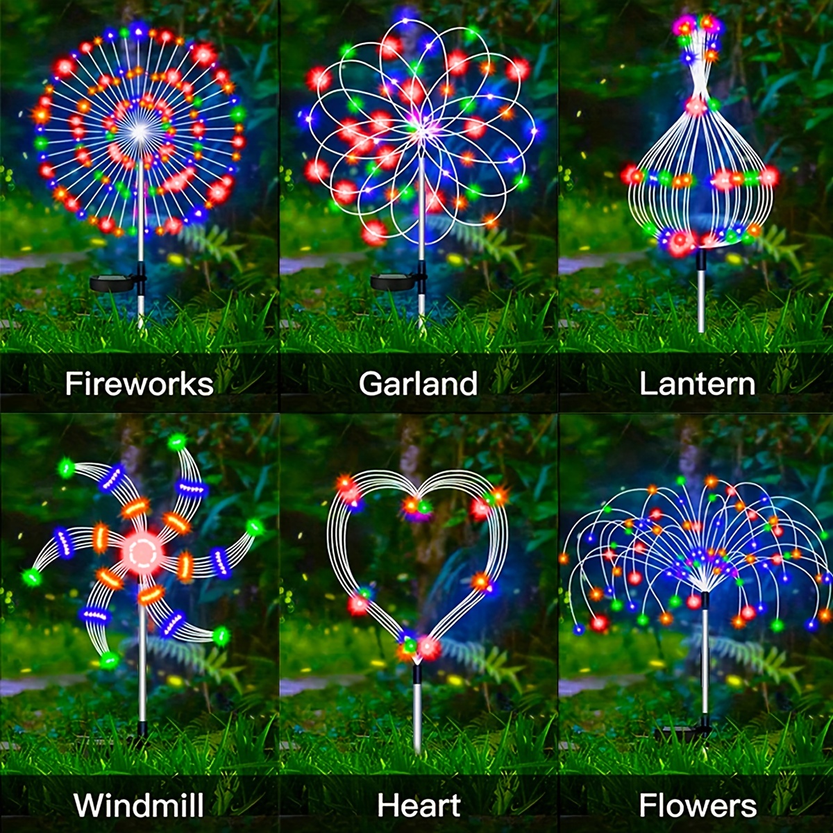 1 Pack Solar Firework Light Ou – Outdoor Lighting Low Voltage Bewertung und Preis