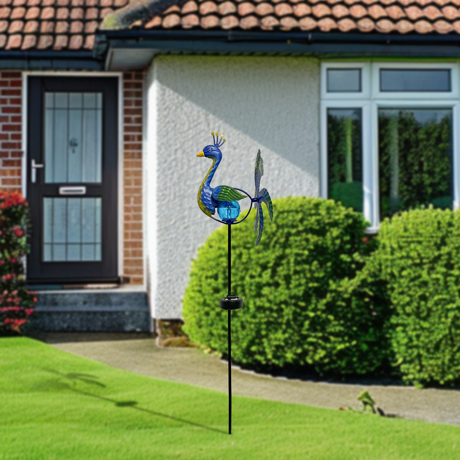 Solar Wind Spinner Peacock Out – Outdoor Lighting Effects Bewertung und Preis