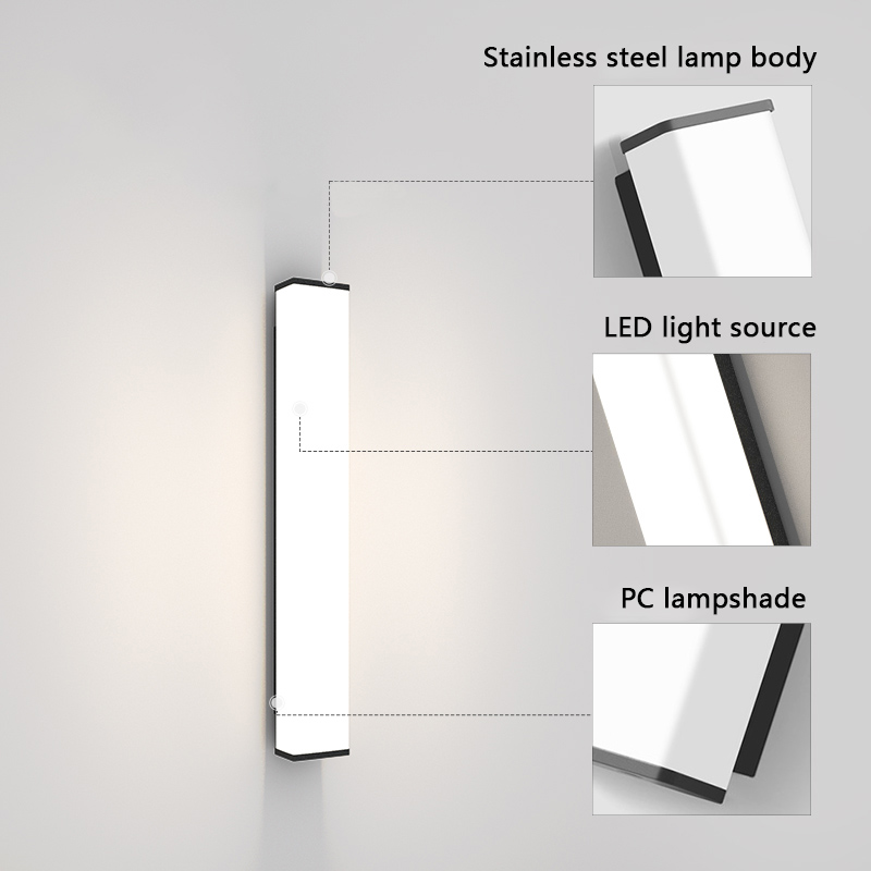 Stainless steel outdoor wall l – Outdoor Lighting Uk Bewertung und Preis