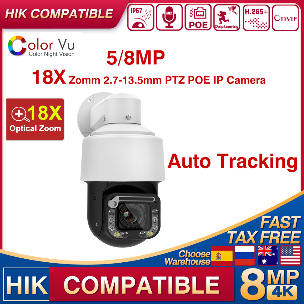 Hikvision Compatible 4K 8MP PO – Outdoor Lighting Mains Powered Bewertung und Preis