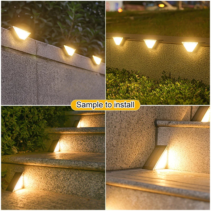 22/24LED Solar LED Triangle St – Outdoor Lighting Art Bewertung und Preis