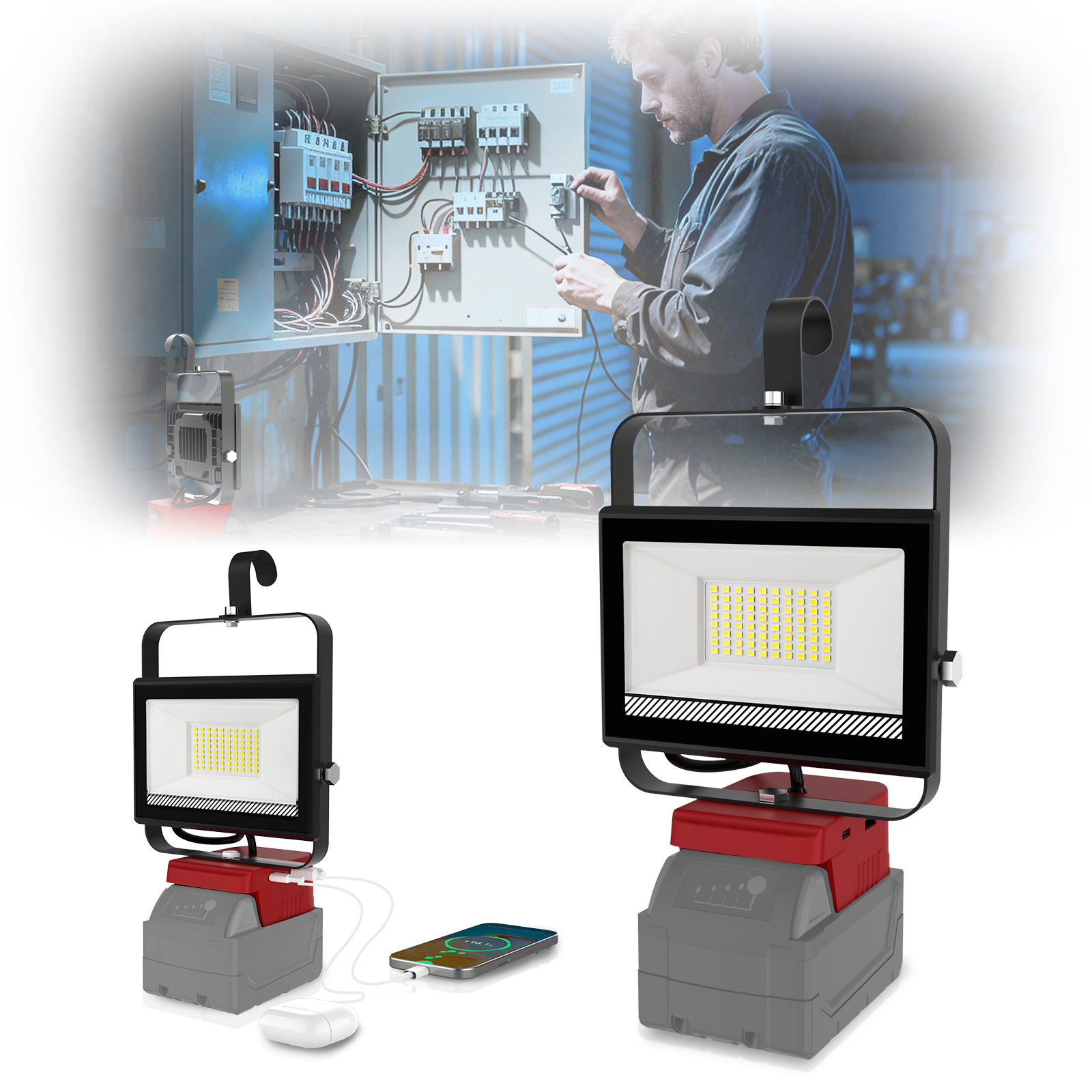 60W Portable Outdoor Work Ligh – Outdoor Lighting Not Working Bewertung und Preis