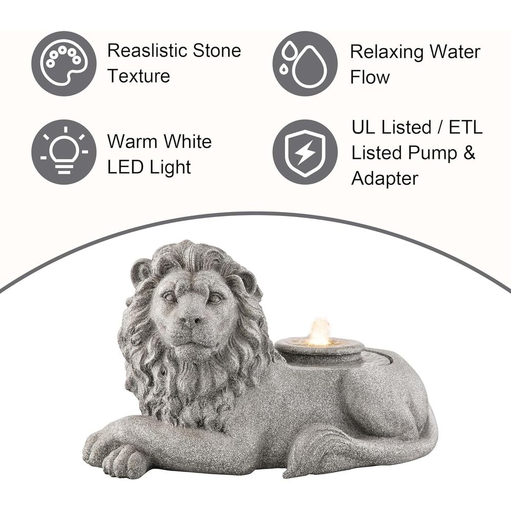 Outdoor ountain with Lights &  – Outdoor Zen Lighting Bewertung und Preis