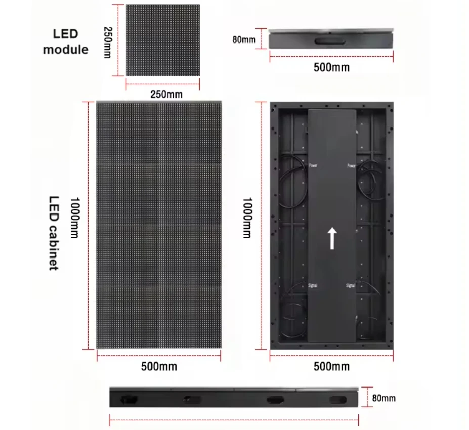 Full Color Outdoor LED Screen  – Outdoor Lighting Rental Bewertung und Preis