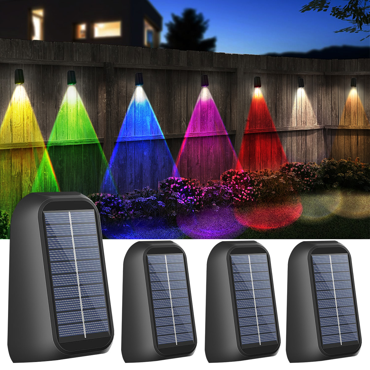 Solar Wall Lamp Solar Fence Li – Deck Step Light Bewertung und Preis