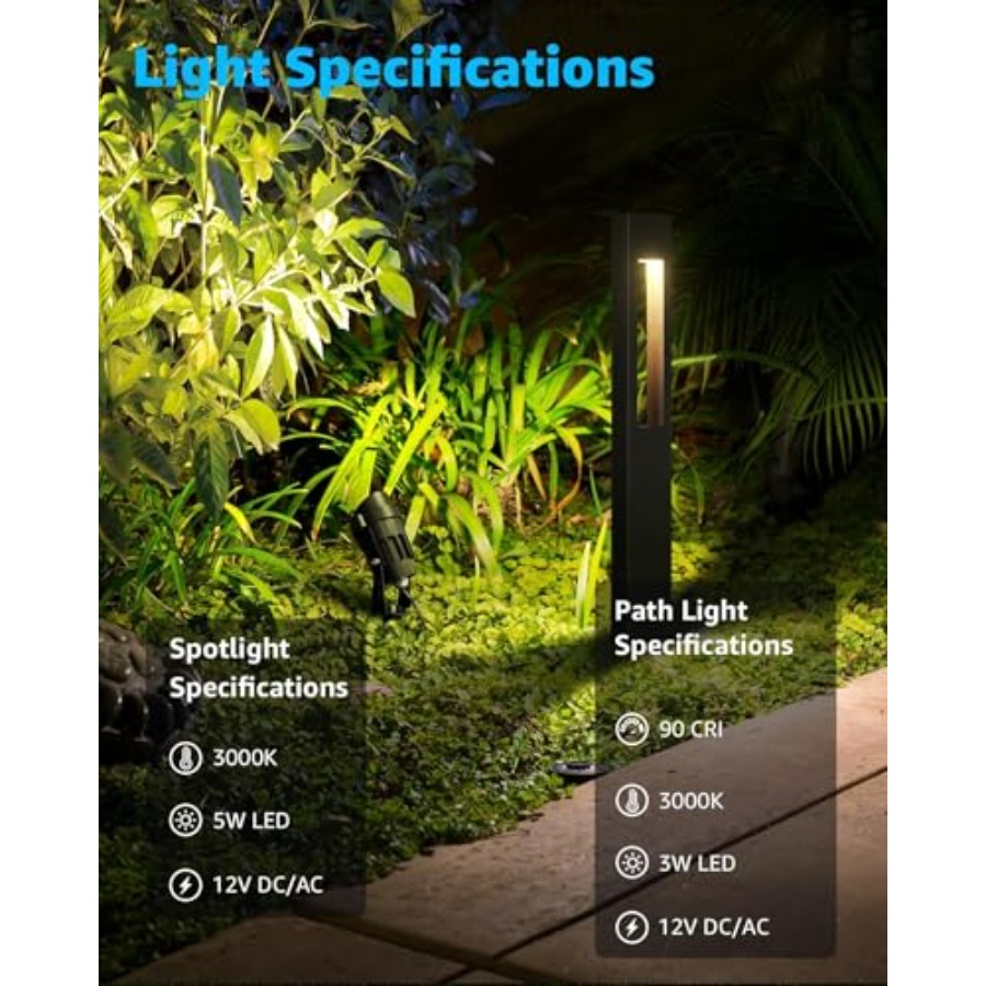12-Pack Low Voltage Pathway Li – Outdoor Lighting Low Voltage Bewertung und Preis