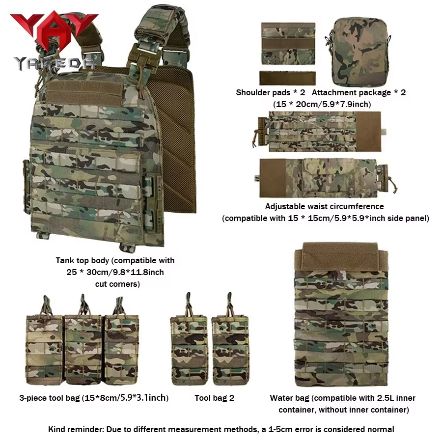 YAKEDA Tactical Vest 6094 Fast – Outdoor Lighting High Quality Bewertung und Preis