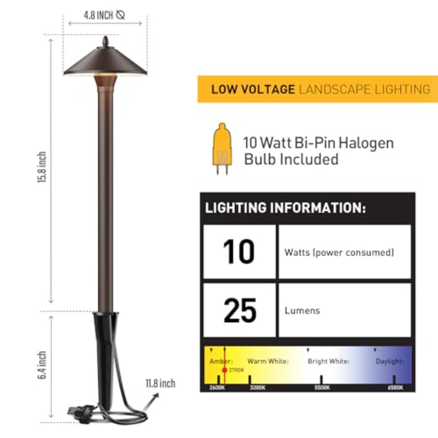 Malibu Low Voltage Pathway Lig – Outdoor Lighting Low Voltage Bewertung und Preis