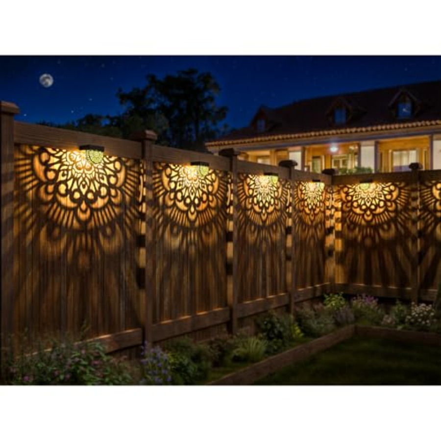 Solar Fence Lights Outdoor Wal – Deck Step Light Bewertung und Preis
