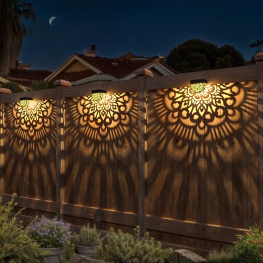 Solar Fence Lights Outdoor Wal – Deck Step Light Bewertung und Preis