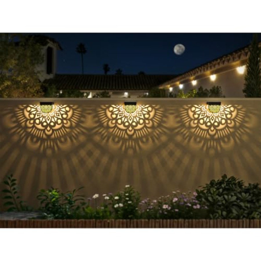 Solar Fence Lights Outdoor Wal – Deck Step Light Bewertung und Preis