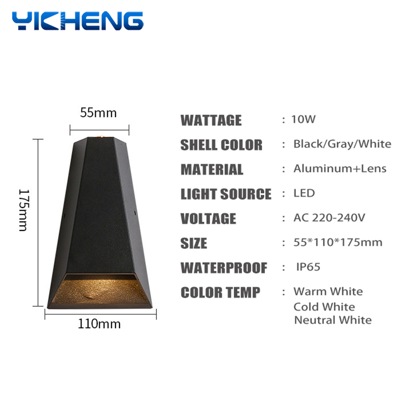 6W 10W LED Wall Lamp IP65 Wate – Outdoor Lighting Uk Bewertung und Preis