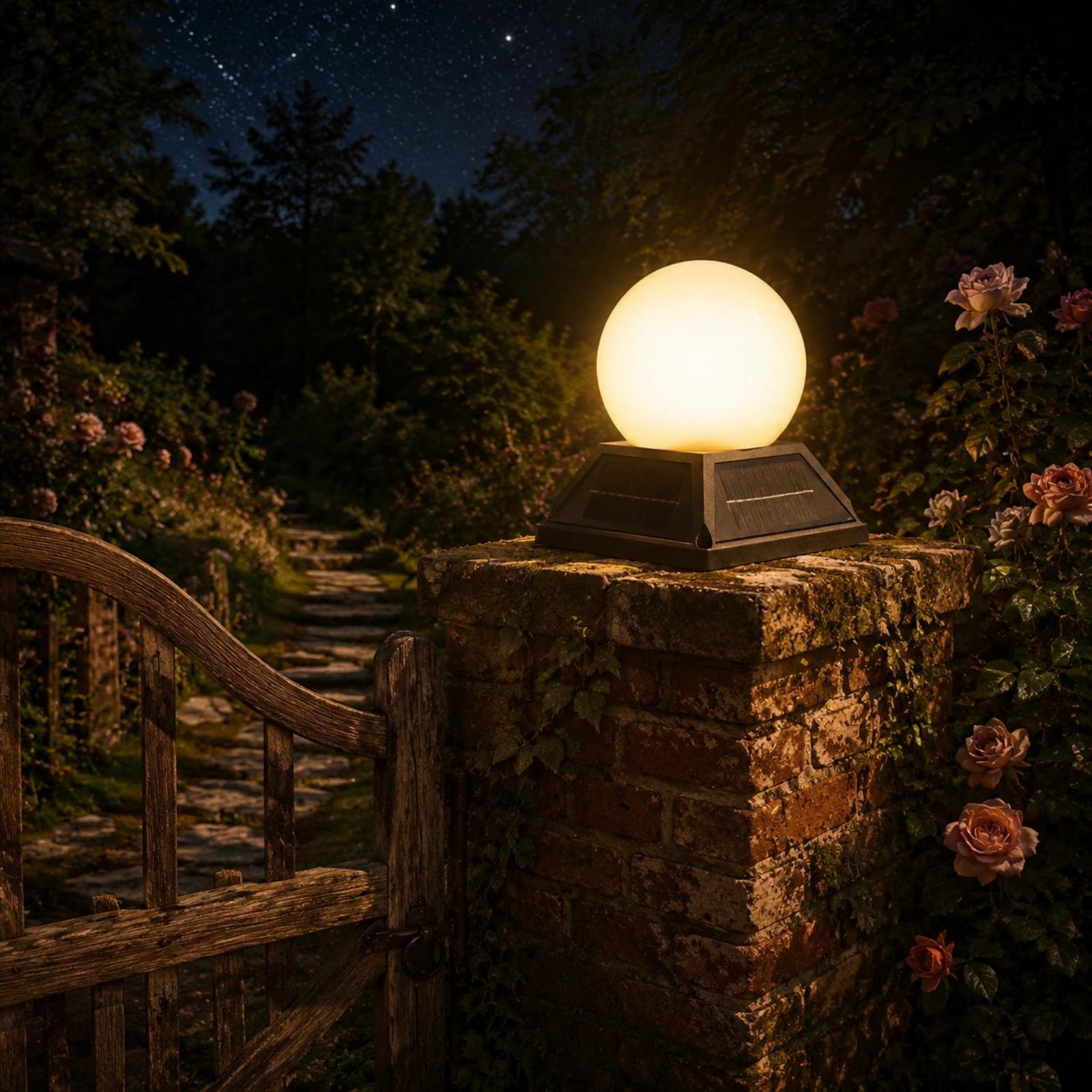 Solar Post Cap Light Wireless  – Outdoor Lighting Wireless Bewertung und Preis