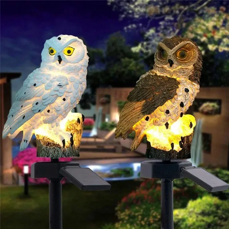 Solar Owl Statue Garden Light  – Outdoor Lighting Effects Bewertung und Preis
