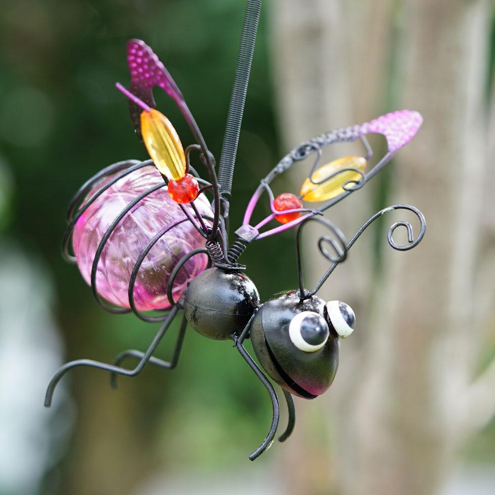 Iron Insect Statue With LED Fa – Outdoor Lighting Art Bewertung und Preis
