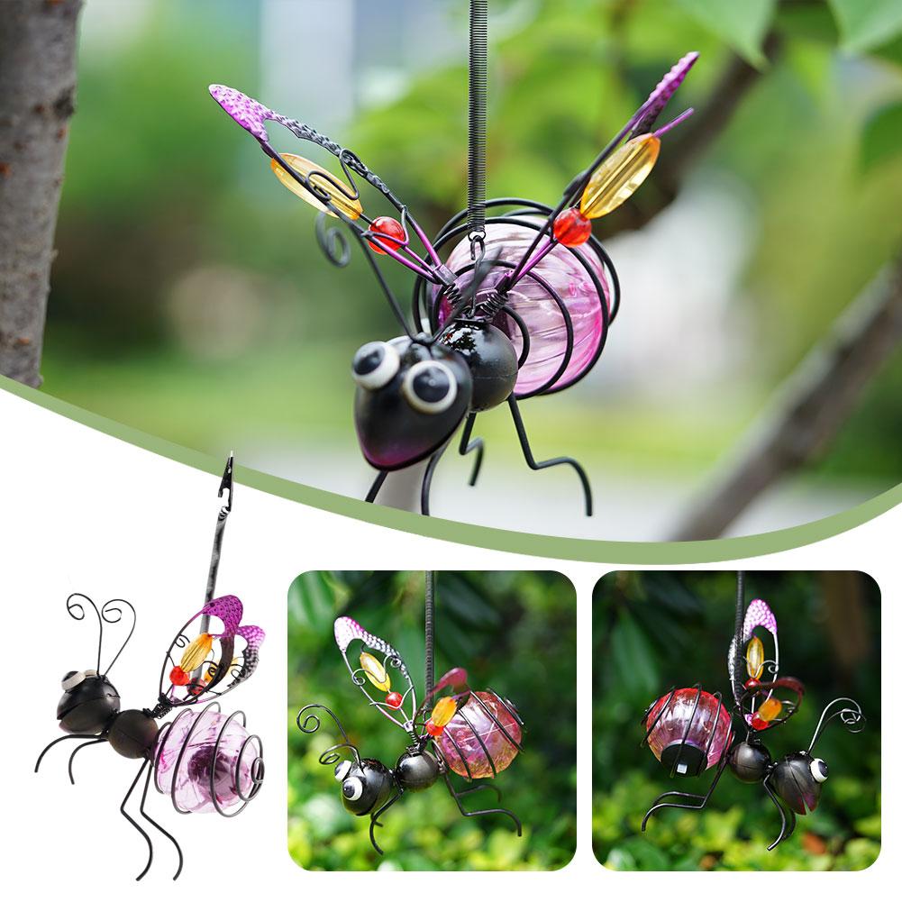 Iron Insect Statue With LED Fa – Outdoor Lighting Art Bewertung und Preis