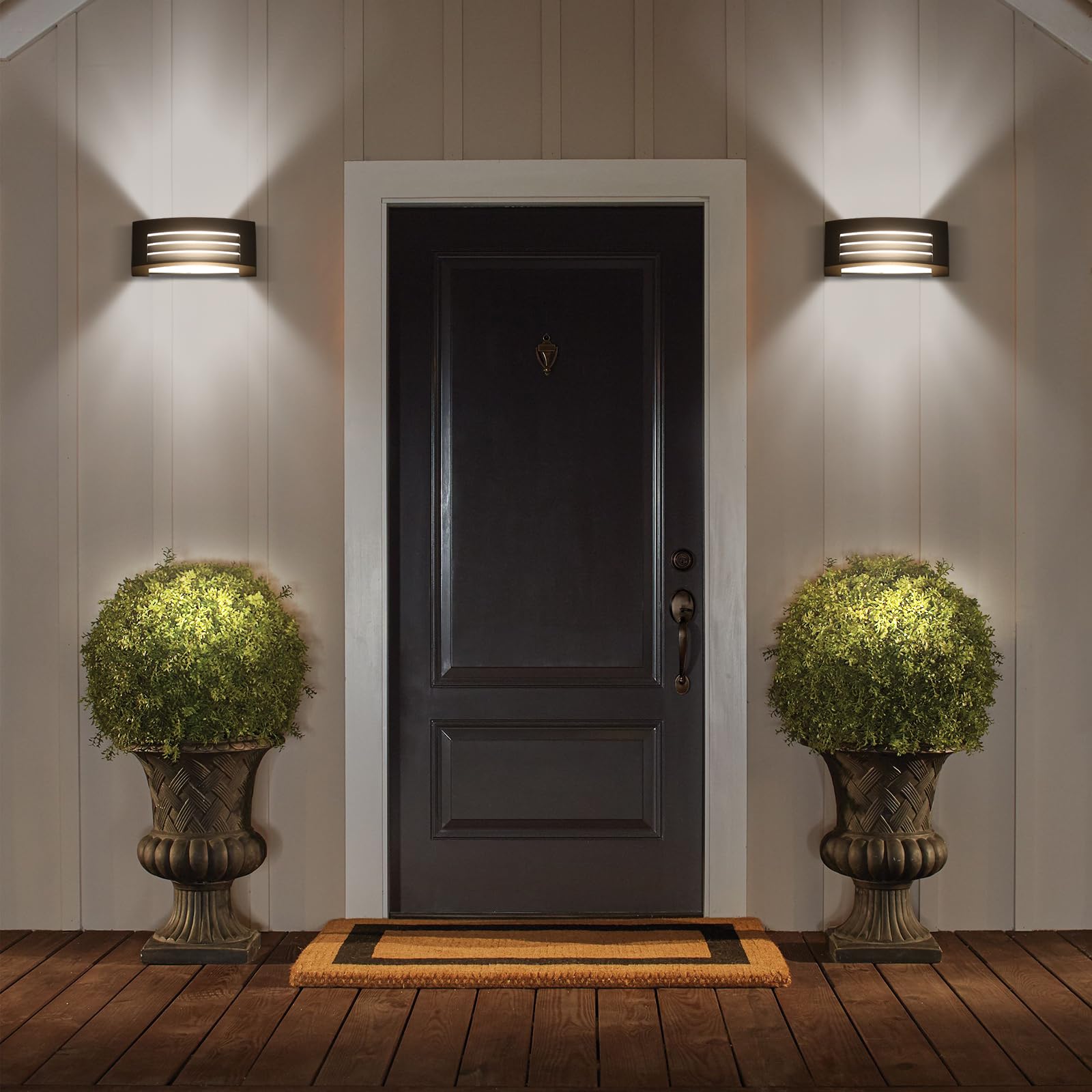 Outdoor Wall Light, Aluminum E – Outdoor Lighting Mains Powered Bewertung und Preis
