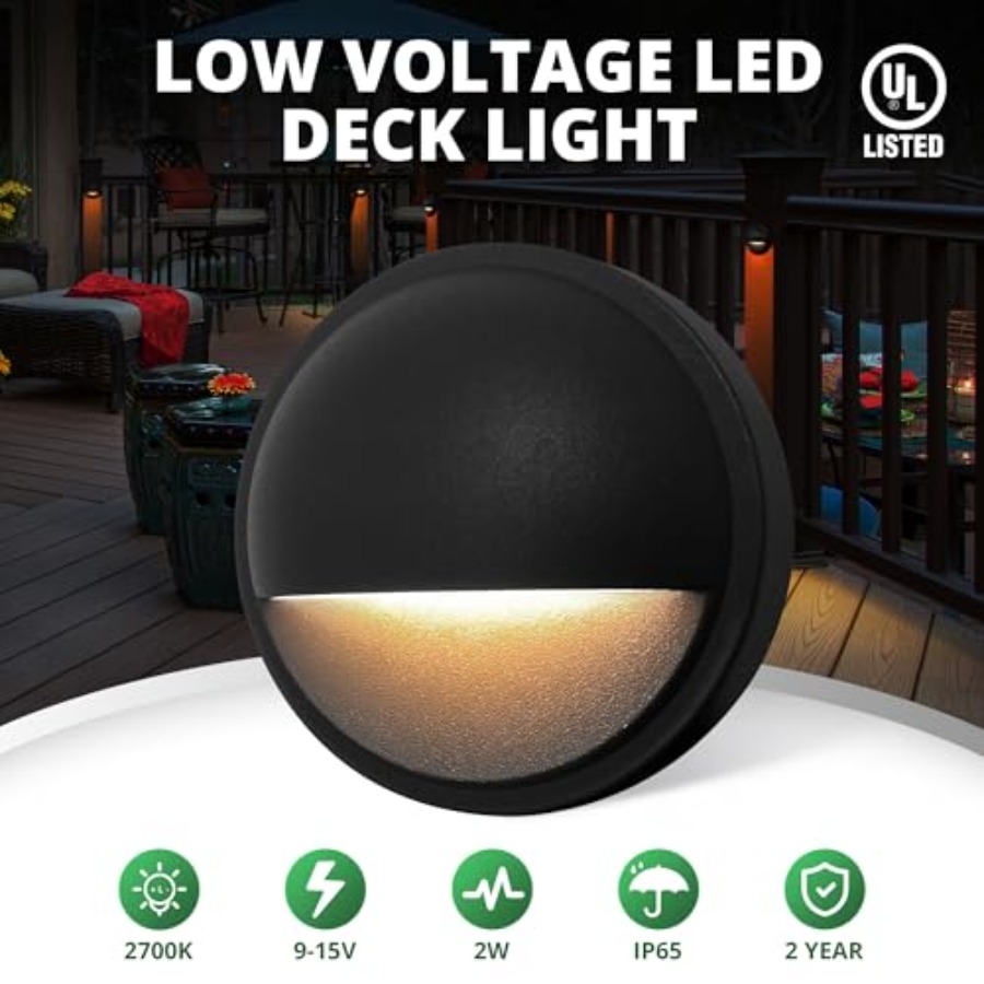 Low Voltage LED Deck Lights La – Deck Step Light Bewertung und Preis