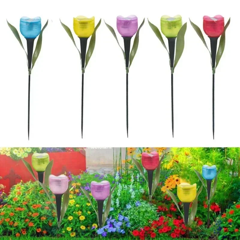 1Pcs Garden Tulip Flower Shape – Outdoor Lighting Effects Bewertung und Preis