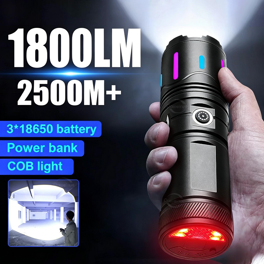 High Power LED Flashlight 1800 – Outdoor Lighting Mains Powered Bewertung und Preis