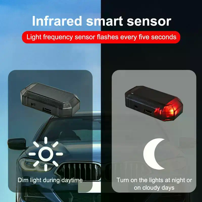 Car Mini LED Solar Power Warni – Outdoor Lighting Wireless Bewertung und Preis