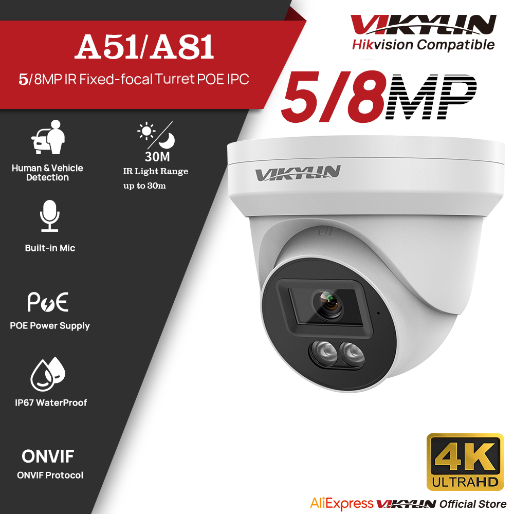 VIKYLIN 5/8MP HD IP Security C – Outdoor Lighting Mains Powered Bewertung und Preis