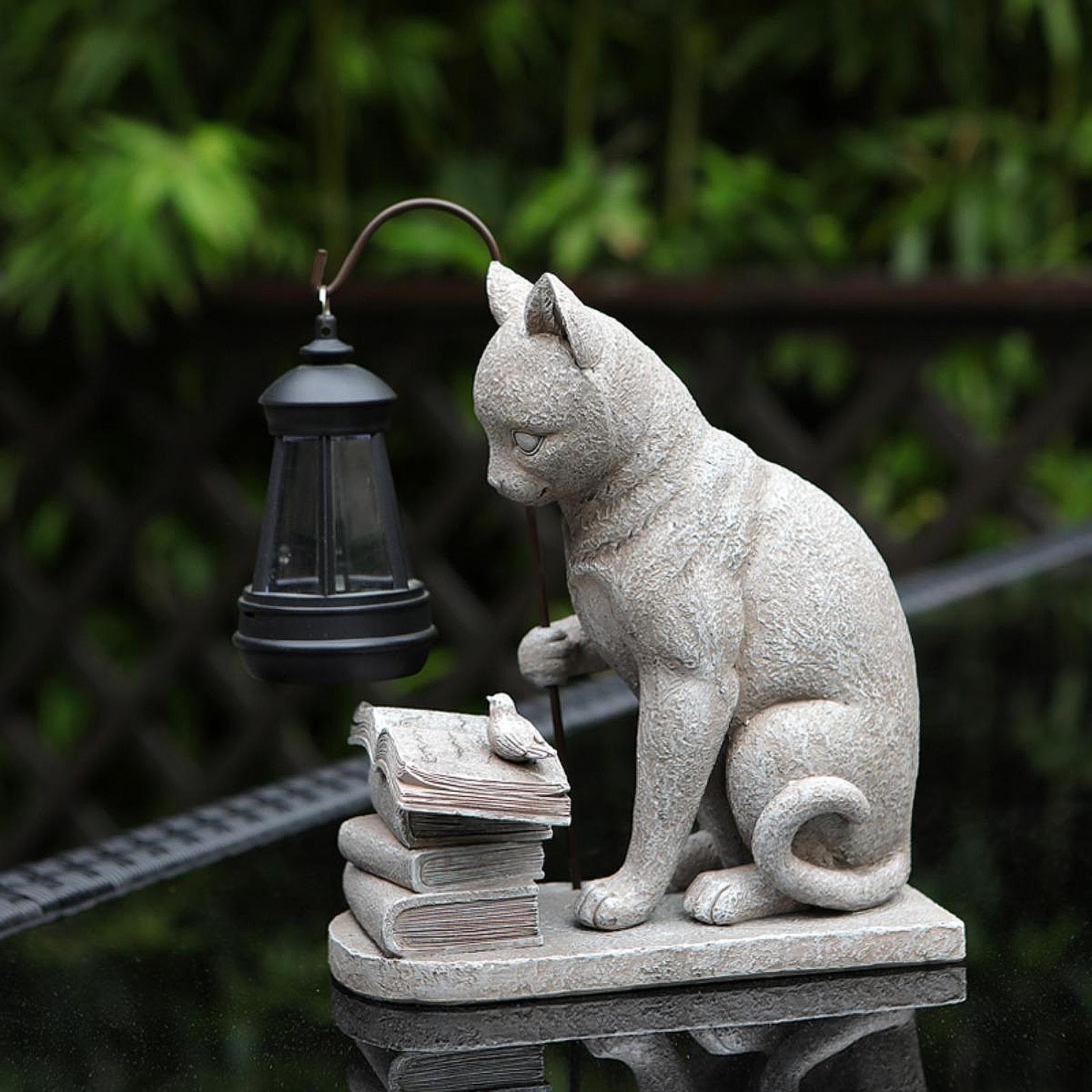 Cat Solar Garden Mini Statue S – Outdoor Lighting Art Bewertung und Preis