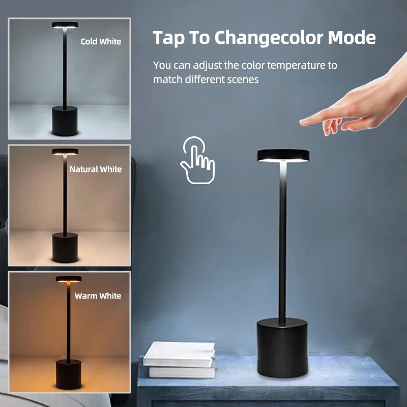 LED Rechargeable Touch Metal T – Outdoor Lighting Art Bewertung und Preis